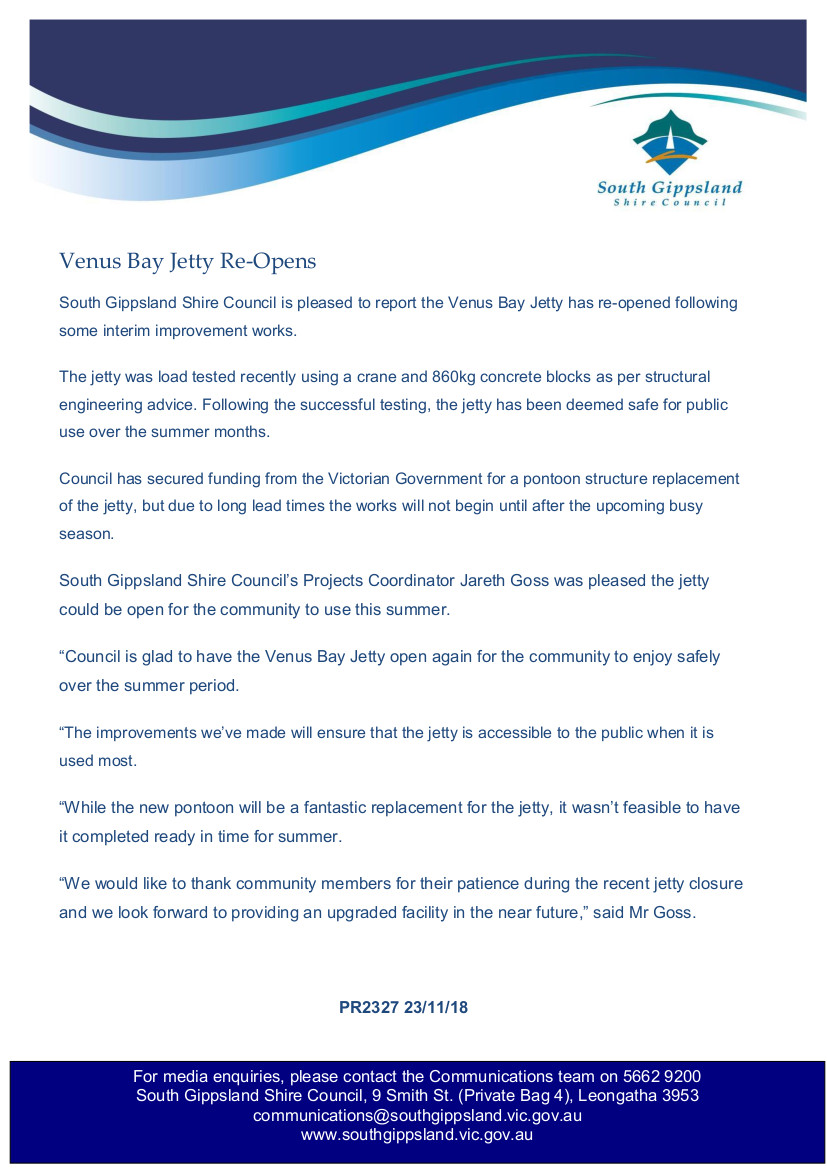 2018-11-23 - SGS Press Release
